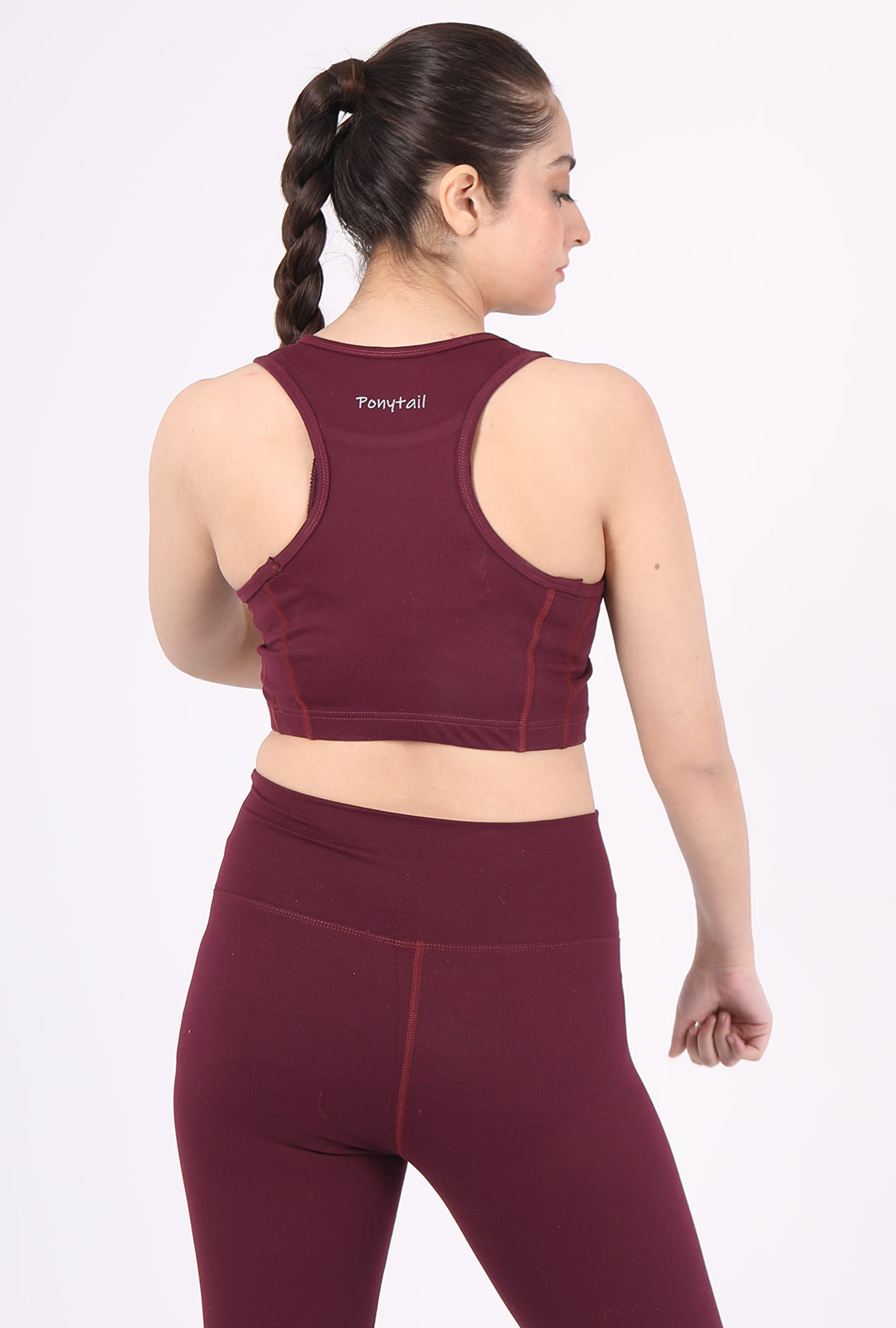 The Crafted Bra Maroon