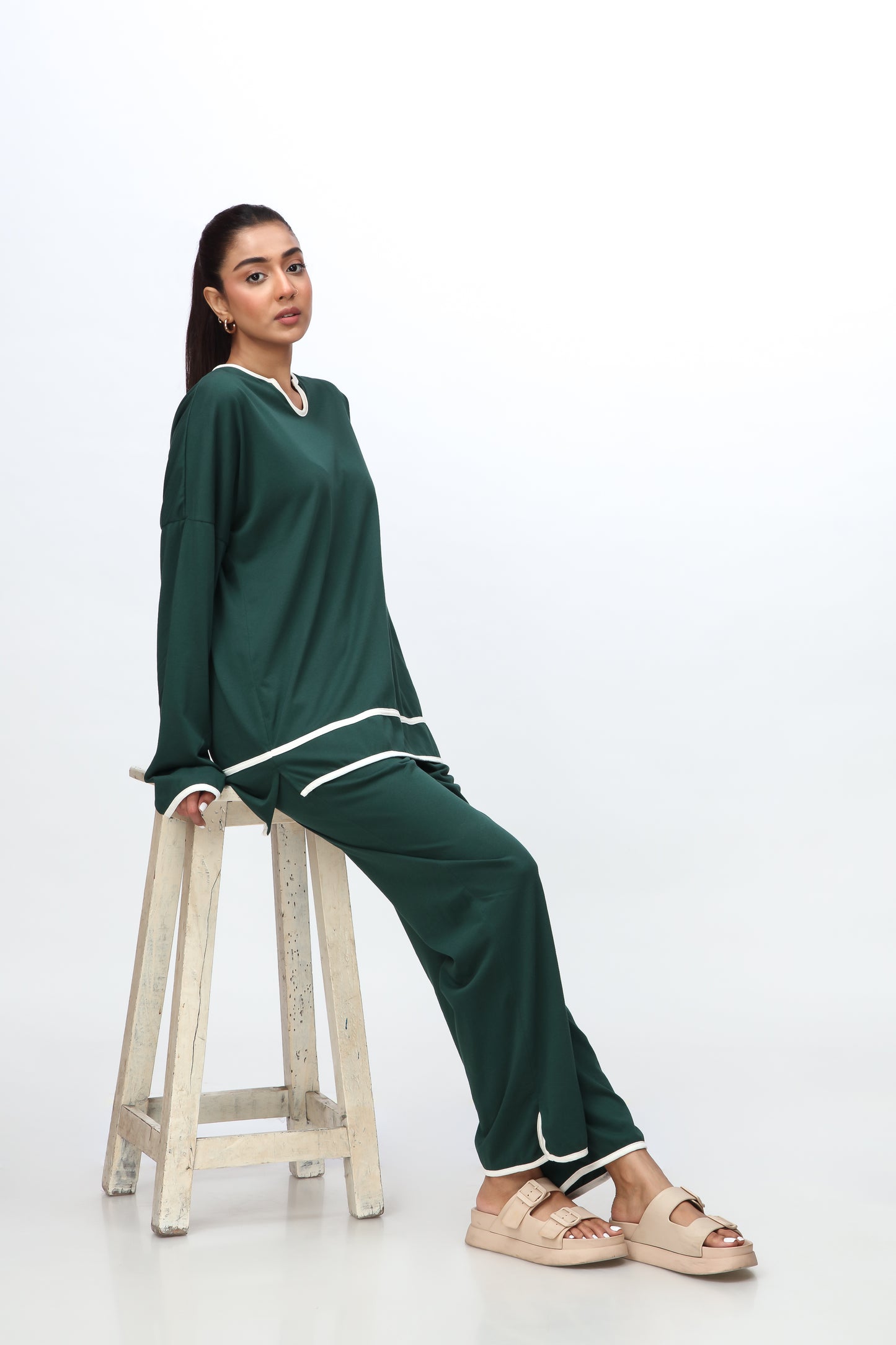 Green Co-ord Set
