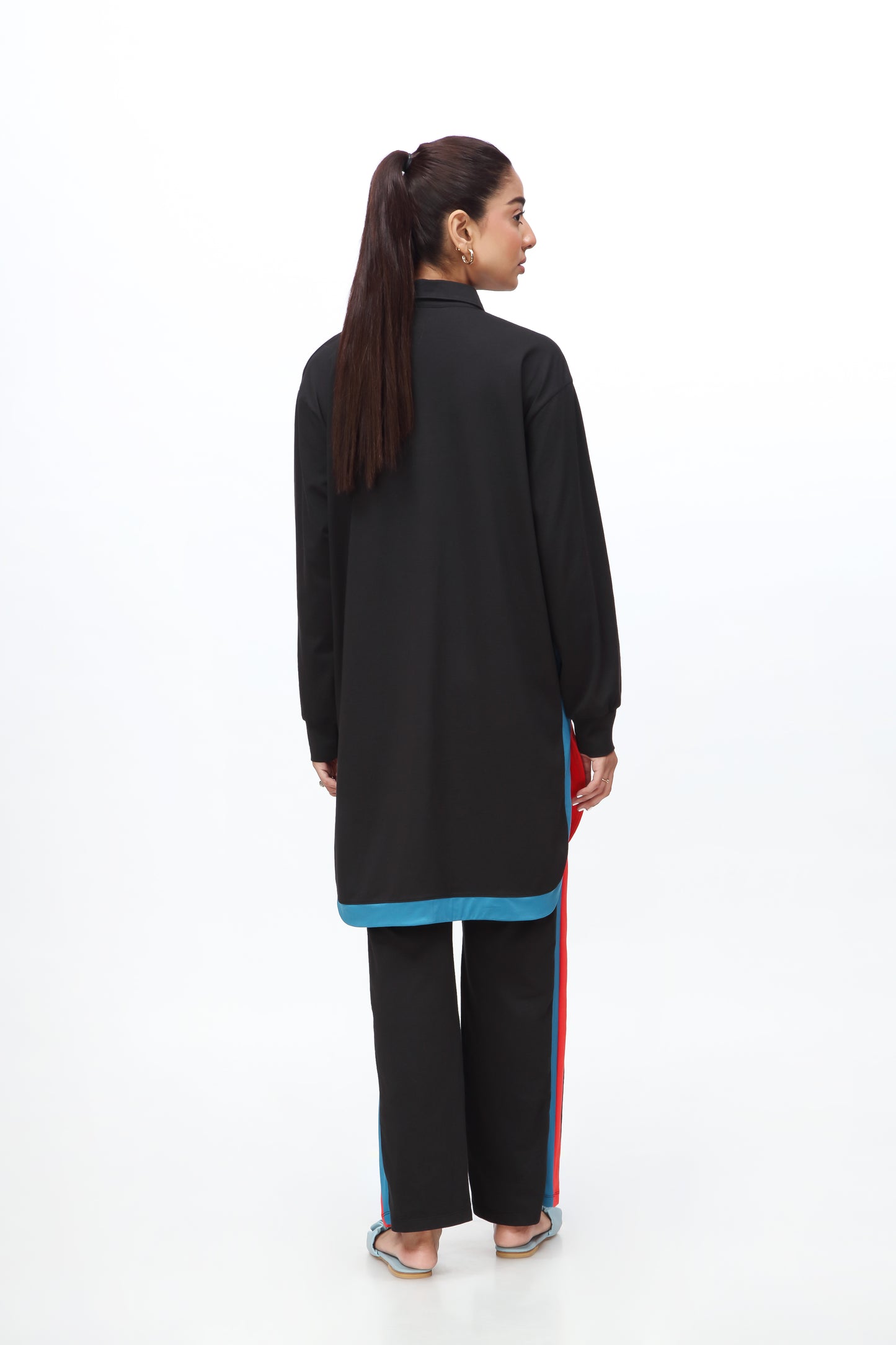 Black & Red Co-ord Set