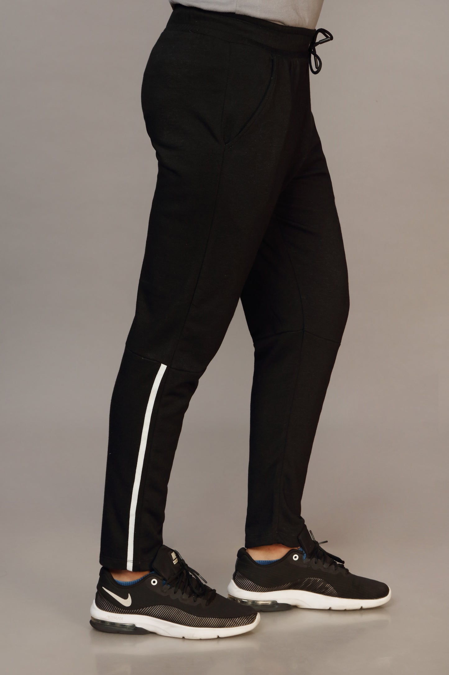 Black Side Line Trouser