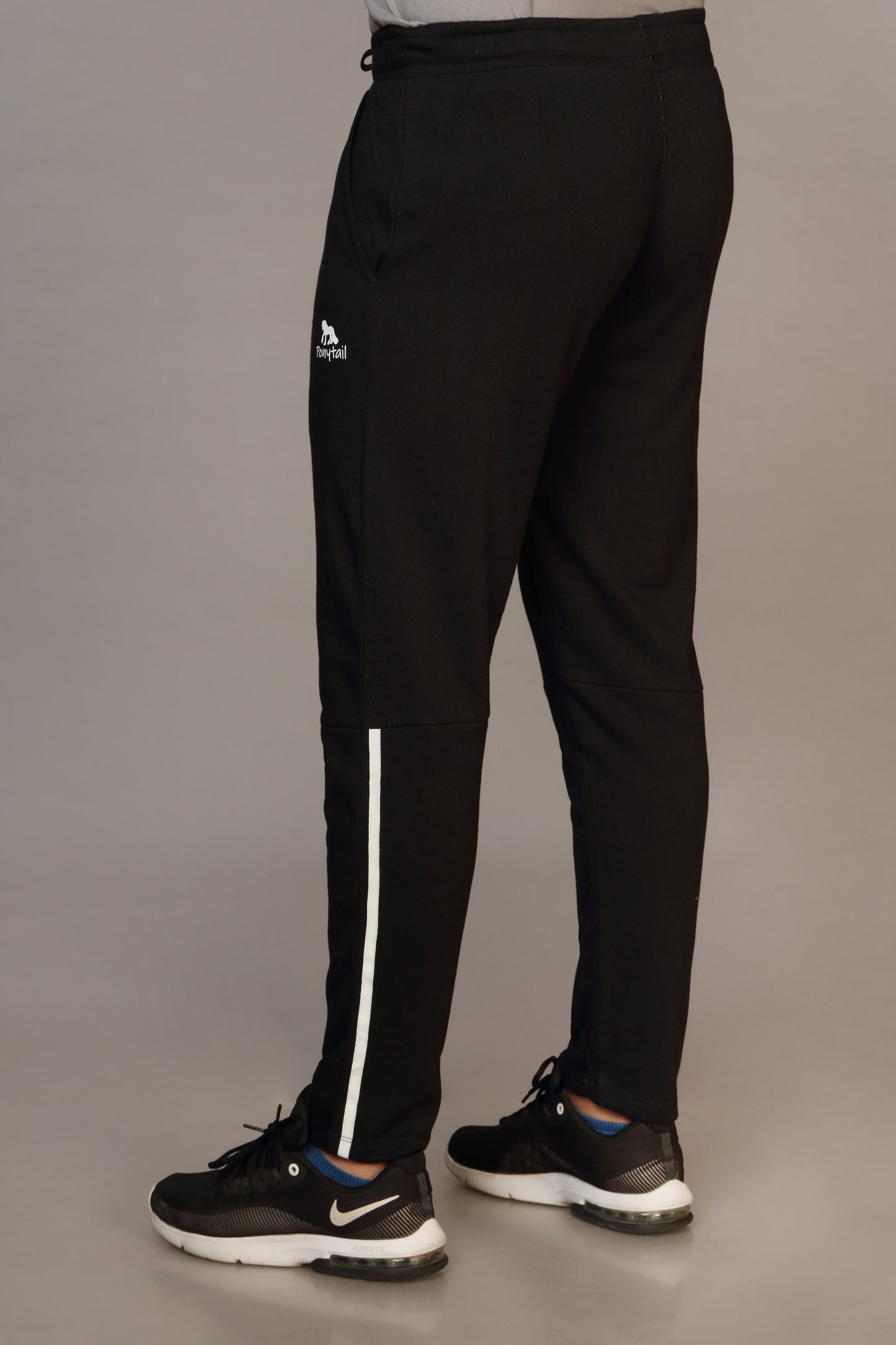 Black Side Line Trouser