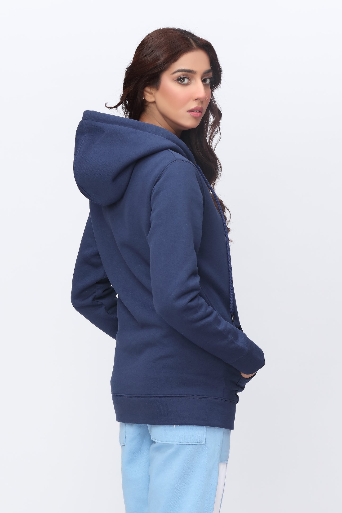 Zipper Blue Co-ord Set
