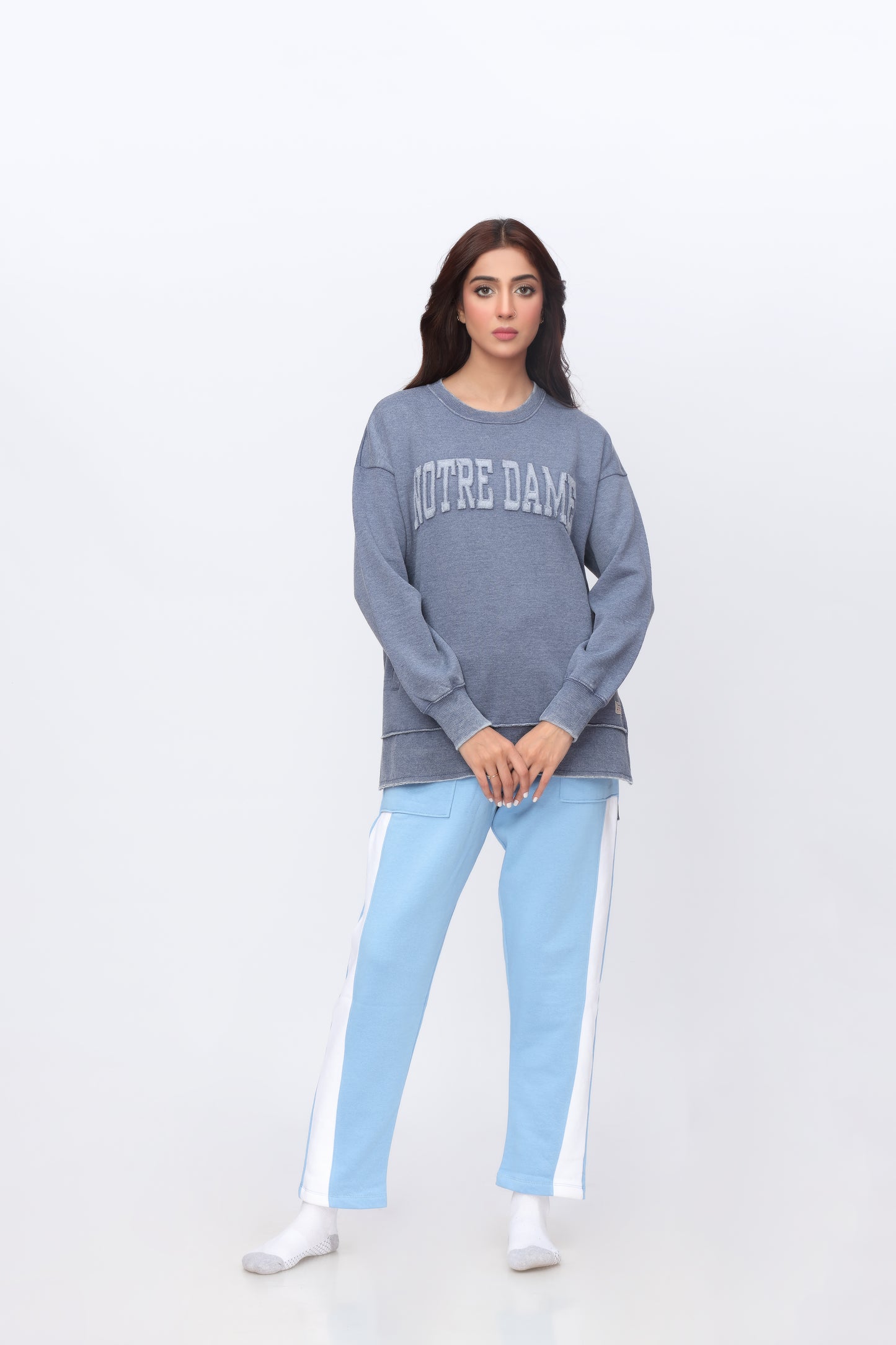 Oversized Burnout Sweatshirt