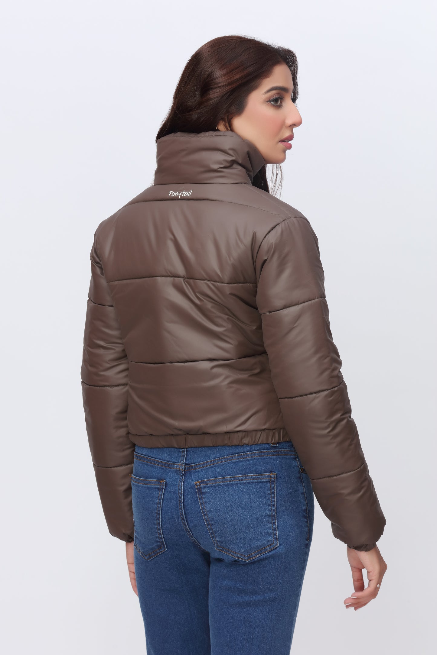 Puffer Jacket (Brown)