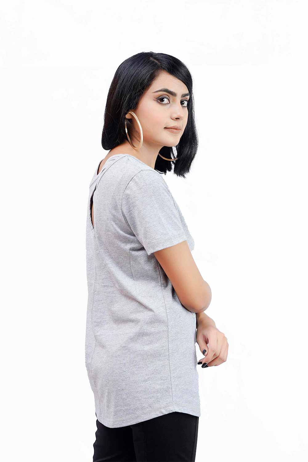 Grey Double Tee