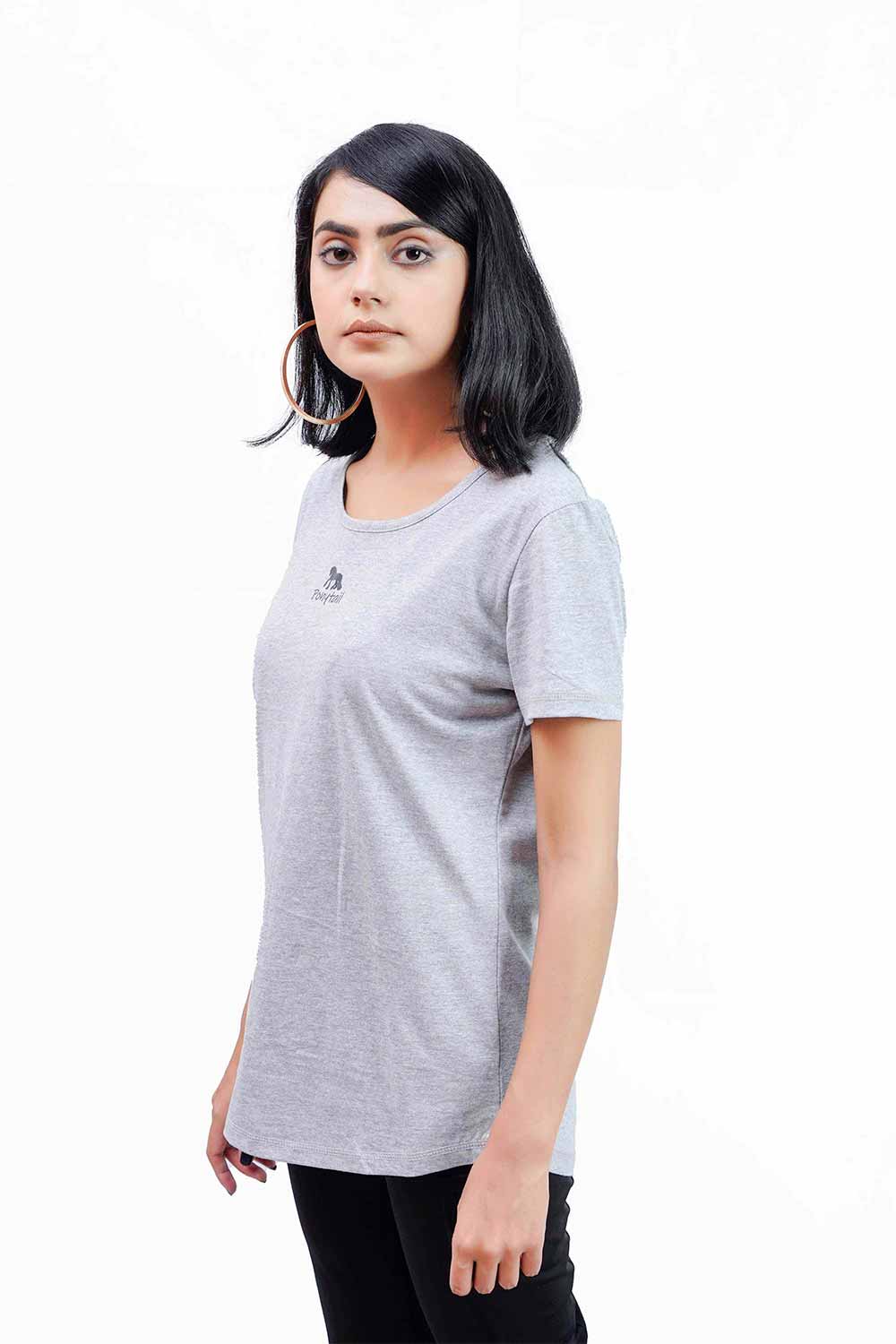 Grey Double Tee