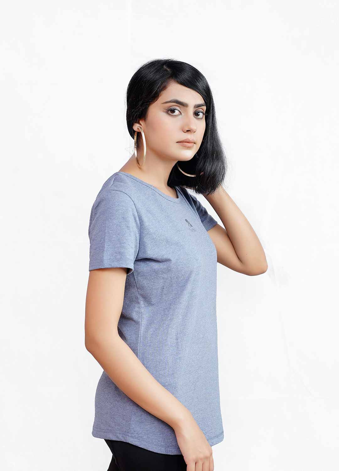 Blue Double Tee