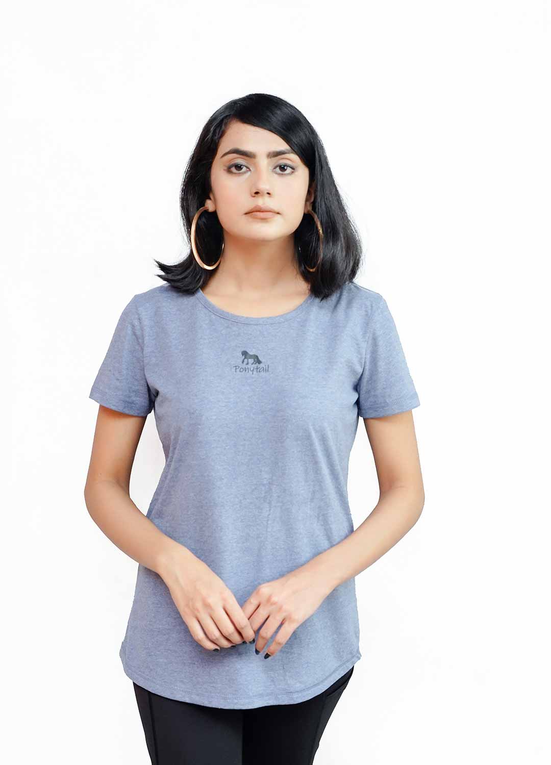 Blue Double Tee