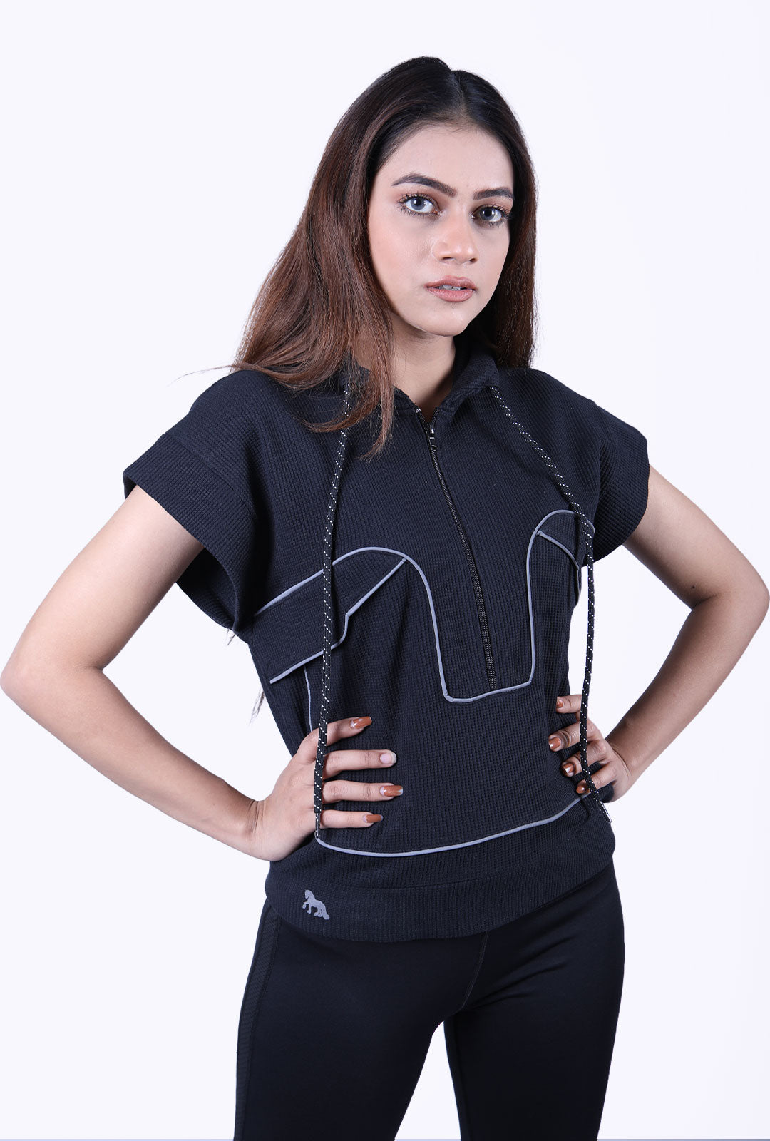 Sleeveless Cropped Top