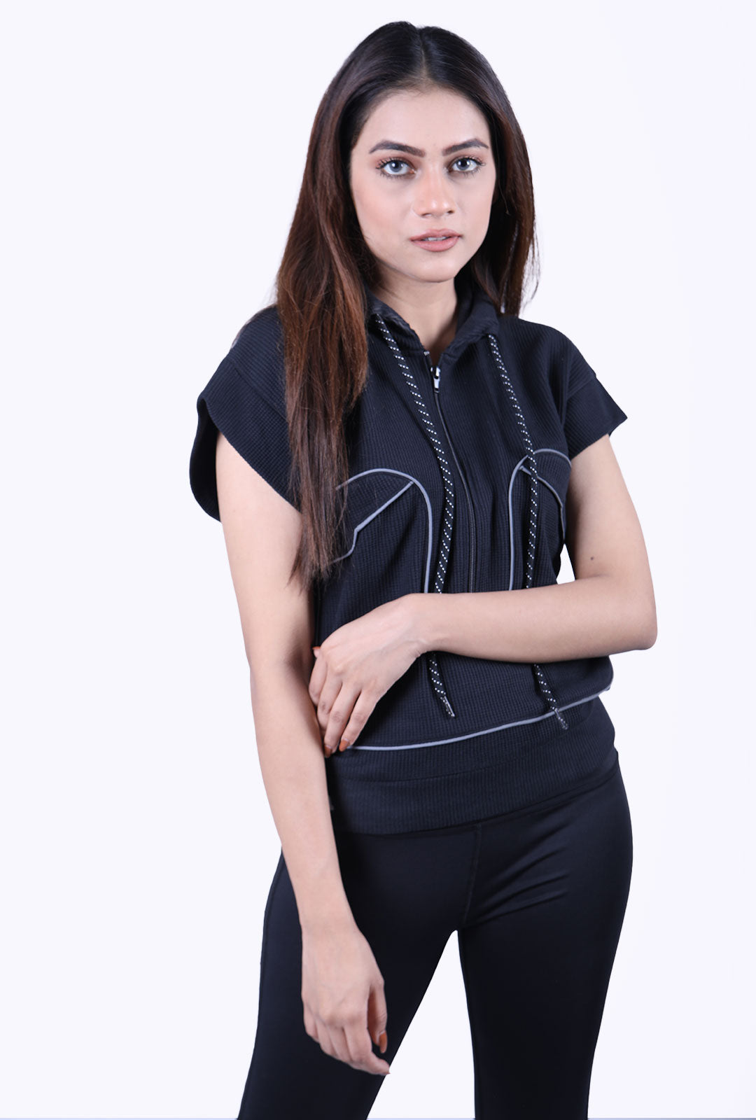 Sleeveless Cropped Top