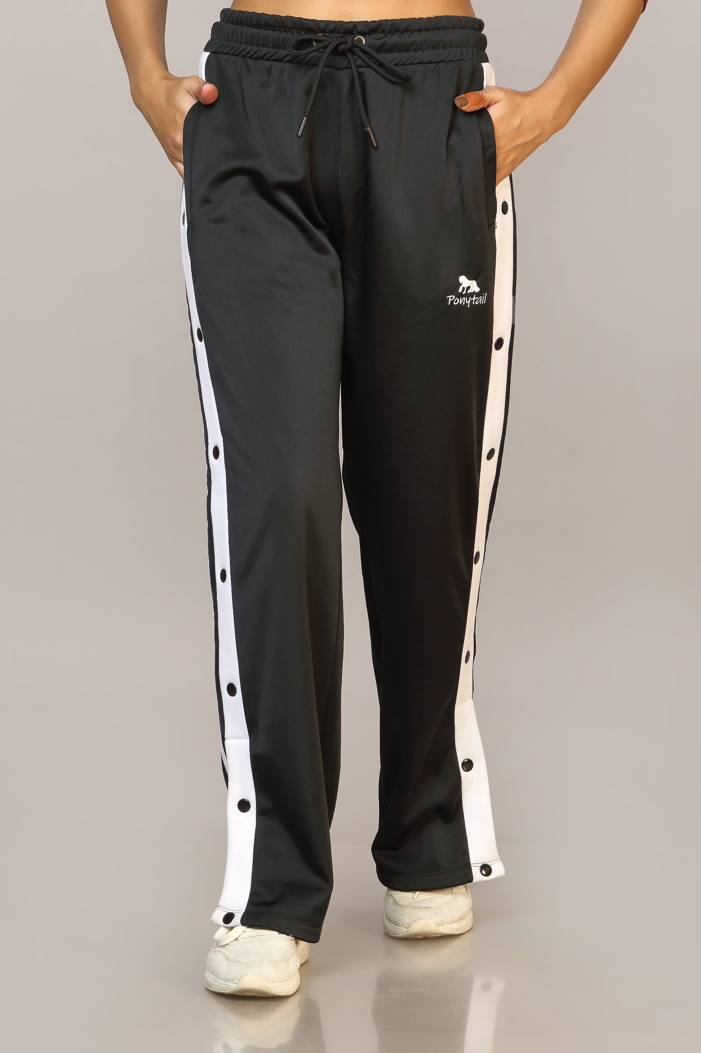 Ladyvibe Snap Buttons Trouser