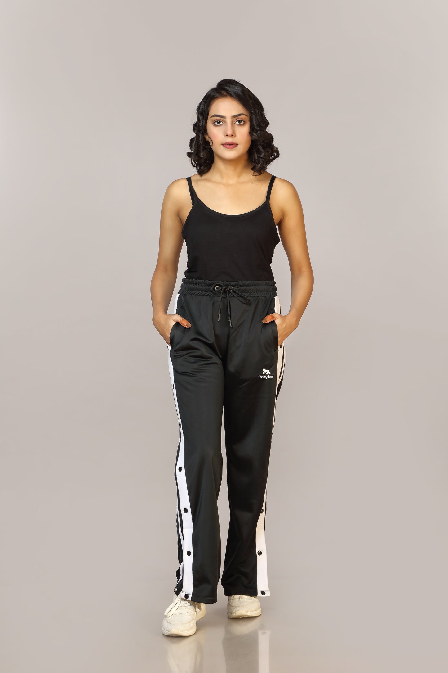 Ladyvibe Snap Buttons Trouser
