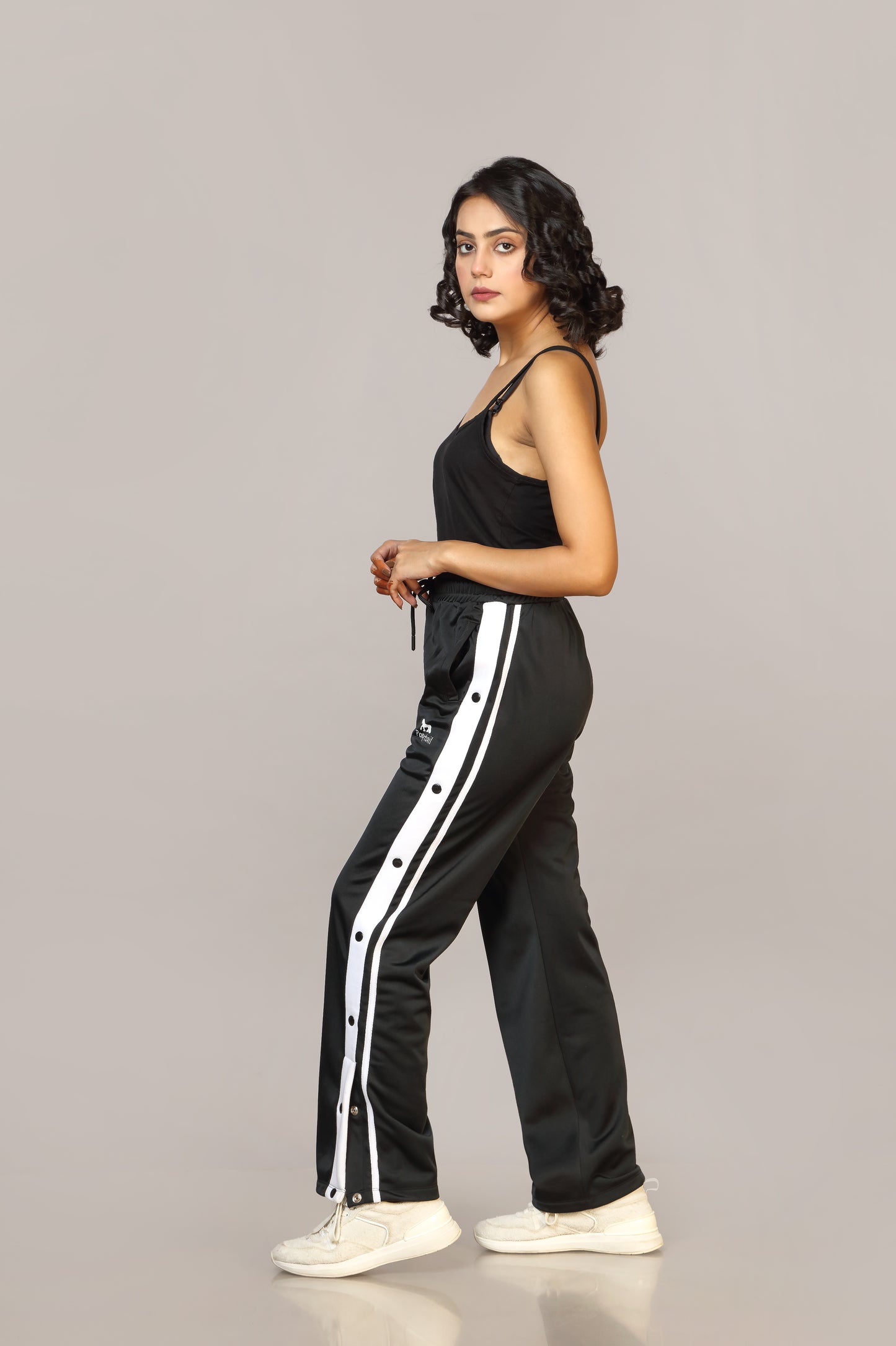Ladyvibe Snap Buttons Trouser