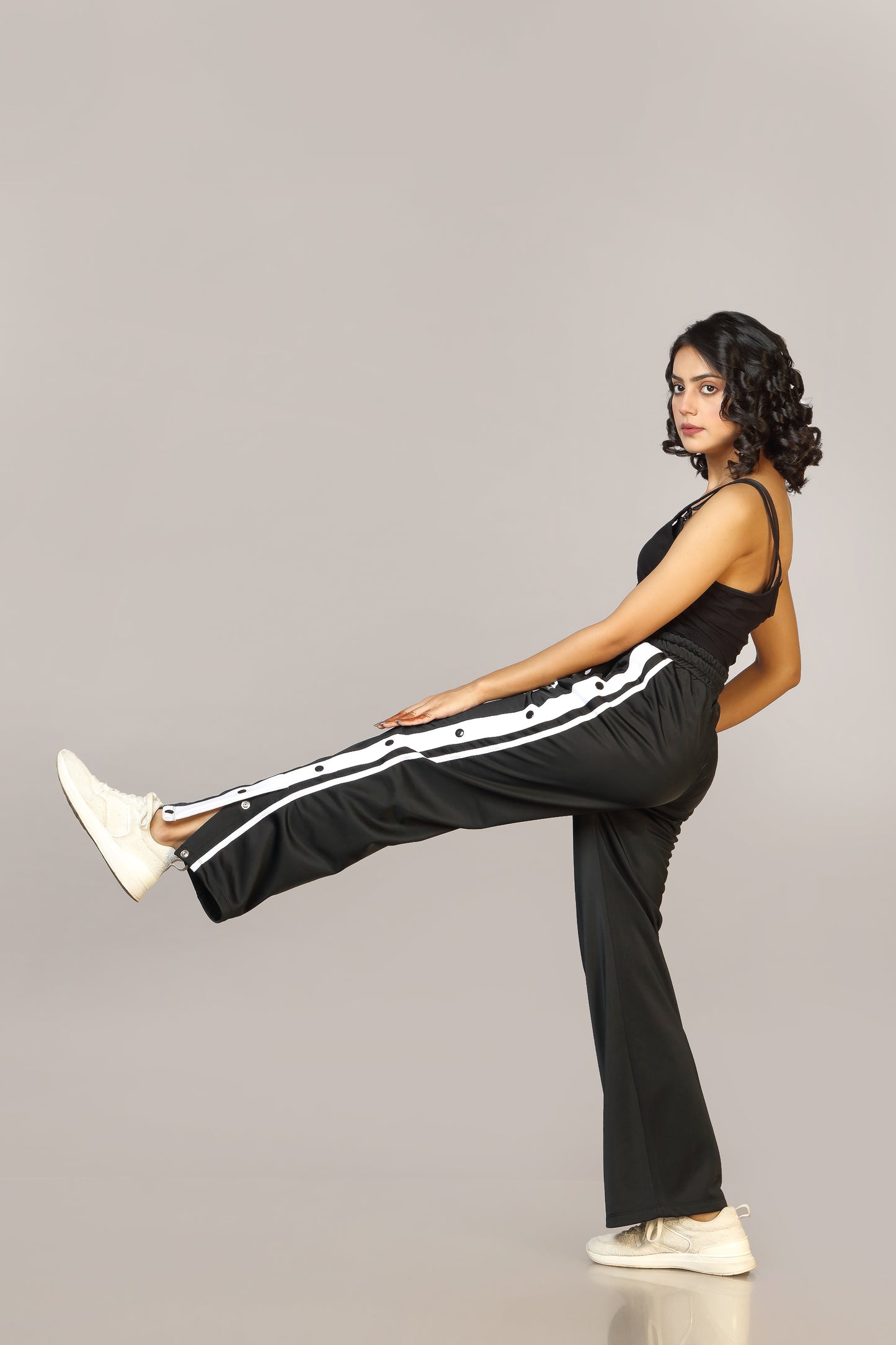 Ladyvibe Snap Buttons Trouser