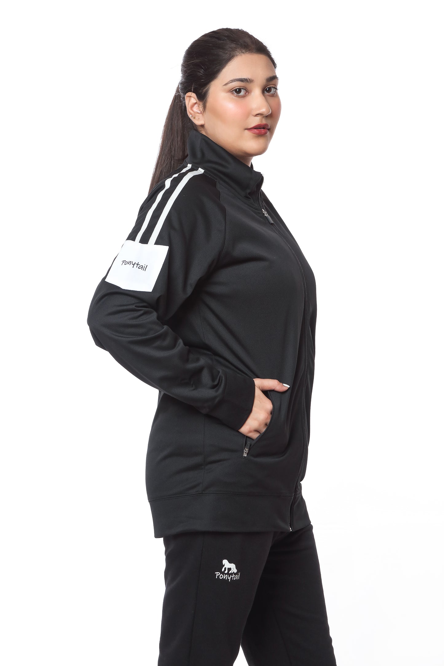 Tricot Black Jacket