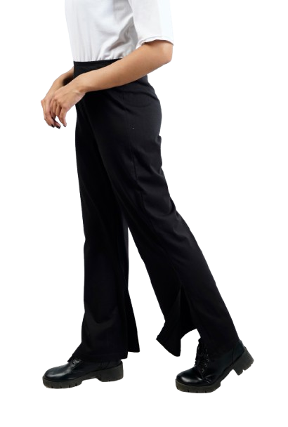 Black Opening Trouser
