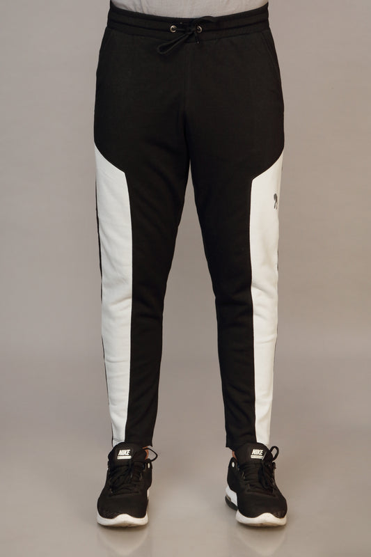 Black and White Panel Trouser