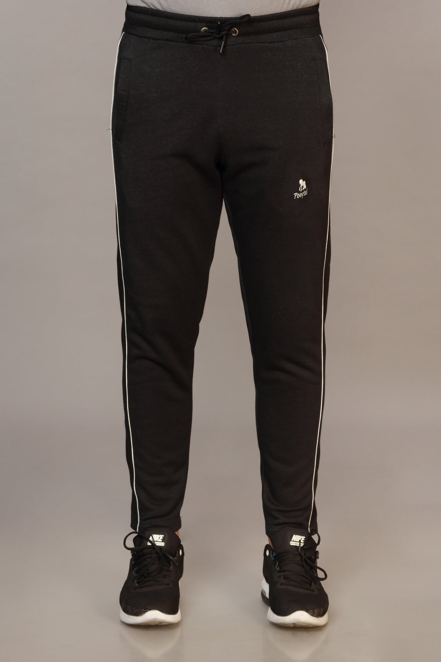 Black Full Line Trouser