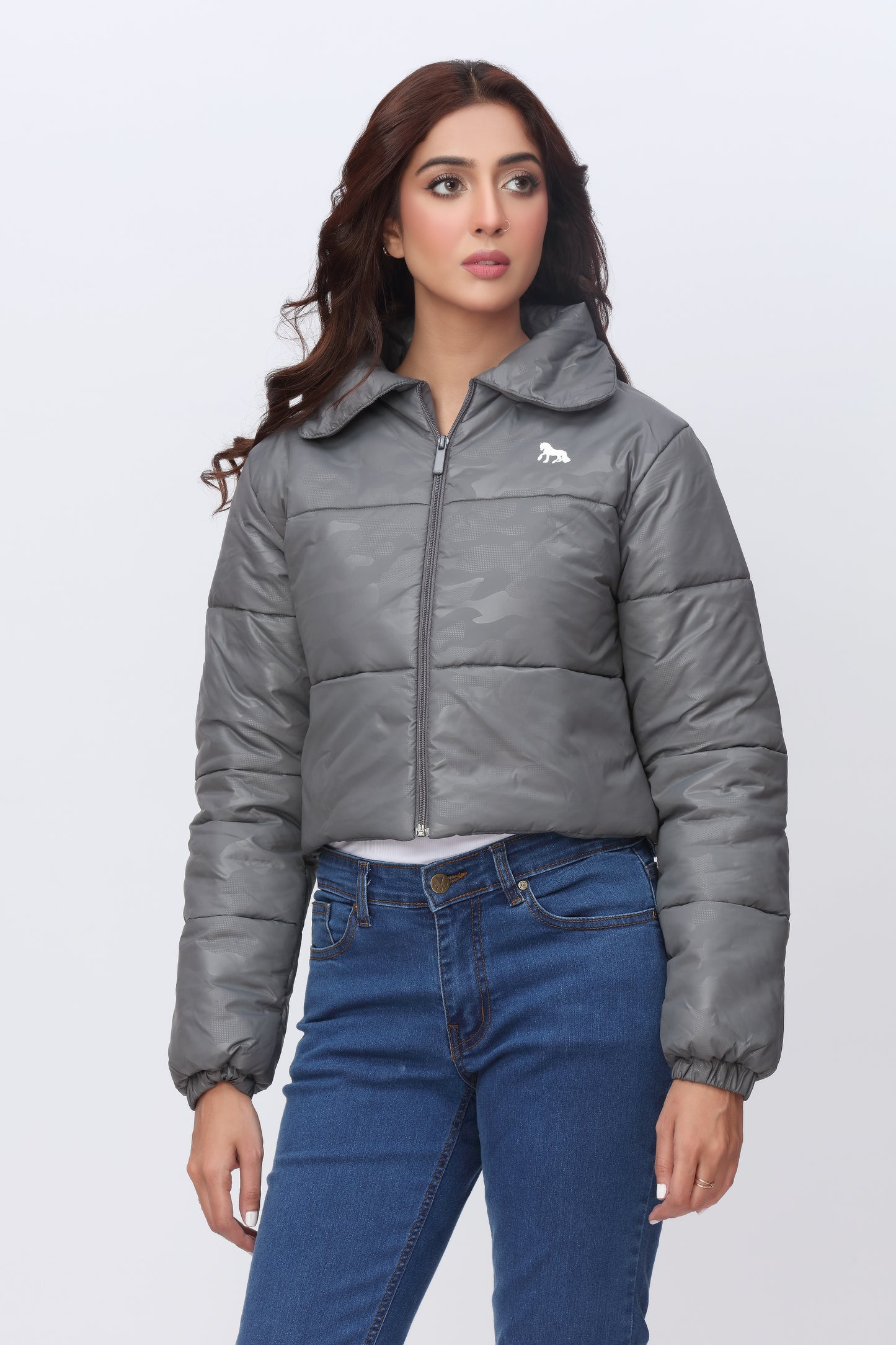 Puffer Jacket (Grey)