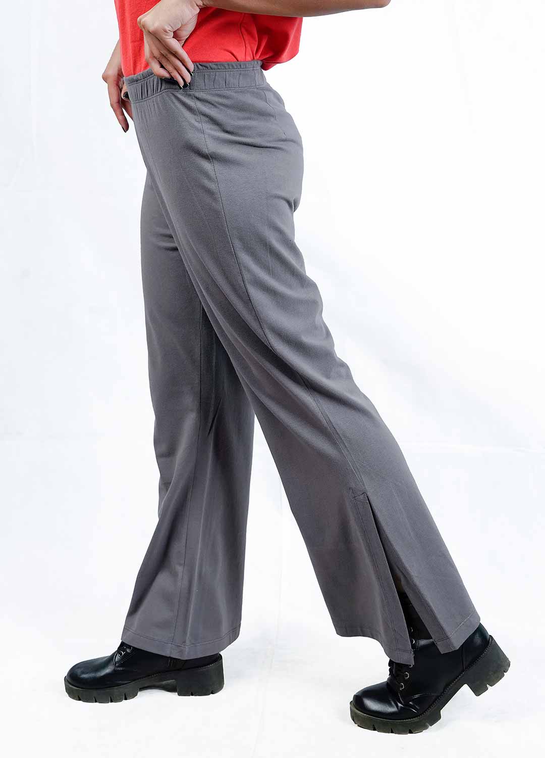 Grey Opening Trouser